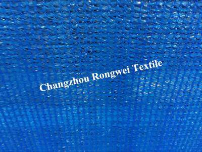 China Royal Blue Plastic Windbreak Shade Netting Safety Fence For Agriculture / Carport / Farm for sale