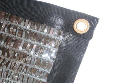 China Aluminet / Aluminum Tape and HDPE Knitting Shade Cloth , Greenhouse Shading Netting for sale