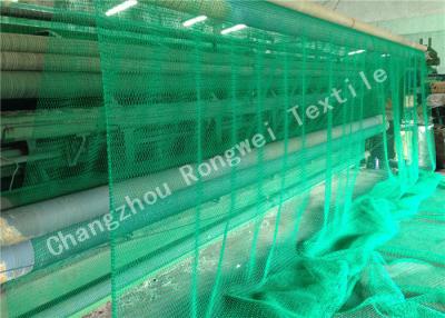 China Meergrün HDPE Plastikfischernetze, langlebiges Gut knoteten PET Seil, das 40gsm - 150gsm fängt zu verkaufen