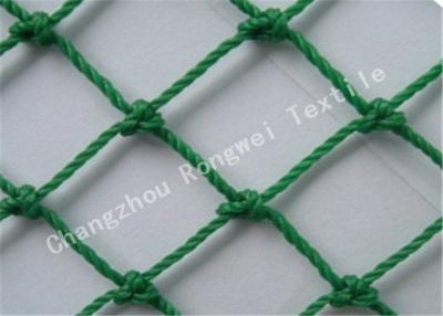 China Buntes geknotetes HDPE Fischernetz für Fischfarm-Gebrauch, Filetarbeit der kommerziellen Fischerei zu verkaufen