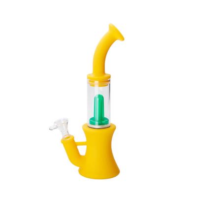 China Mid Century Modern Silicone Hookah Wholesale Smoking Accessories Tobacco Tools High Quality Water Pipe for sale