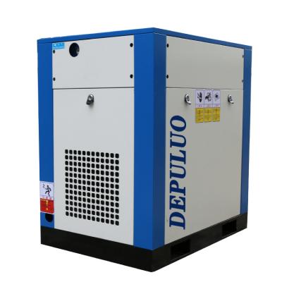 China Factory price 75KW 100HP power frequency rotary screw air compressor high pressure lubricated air compressor for sale