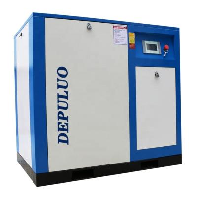 China Professional Energy Saving Heavy Duty Variable Speed ​​Lubricated Rotary Screw Air Compressor With Inverter PLC for sale