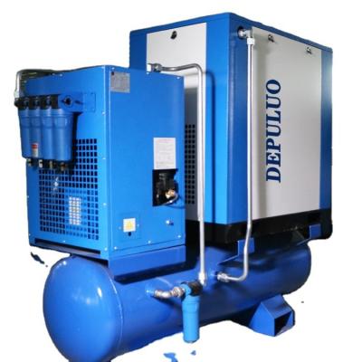 China Bestseller Lubricated Industry Use Combined Screw Air Compressor Series (Integrated Unit) for sale