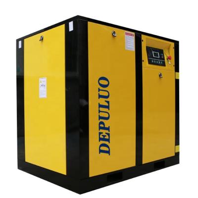 China Lubricated Industrial Screw Air Compressor 22-75kw 7-10baroil-cooled permanent magnetall in one screw compressor for sale