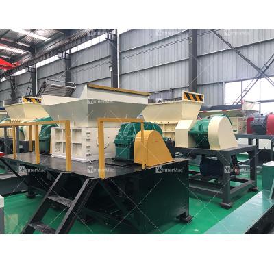 China Extracting Scrap Industrial Crusher Machine High Shredding Quality Te koop