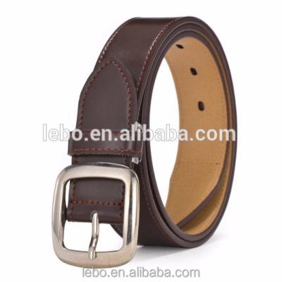 China PU Men PU Belt With Adjustable Metal Clip for sale