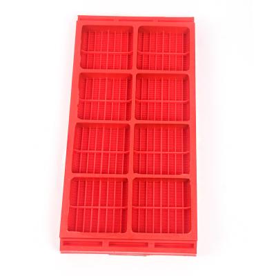 China High Quality Ore Size 305*305*30mm Dewatering PU Mining Screen For Vibration Sieving Equipment for sale