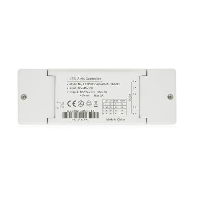 China RGB 4 Channels Controller Works With Zigbee 3.0 SC TDC RGB RGBW 4 Kinds Of LED Strip Led Controller Echo Plus Compatible for sale