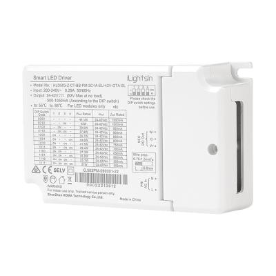 China ABS Zigbee Wireless Control LED Driver Smart Lighting Dimmable LED Driver for sale