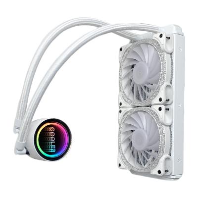 China CPU Factory Price Gaming Desktop High Performance 240mm Water Cooling RGB ARGB CPU Fan for sale