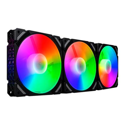 China 5V ARGB Computer Case Factory Direct Sale 360mm CPU Water Cooling Strong Fan Water Cooler with Water Pump for Gaming Computer Case for sale