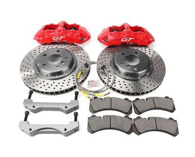 China China Factory Modified 6 Brake System Pots Racing Front Brake Caliper Gt 6 Big Disc 355/380/405mm KIT X4 for sale