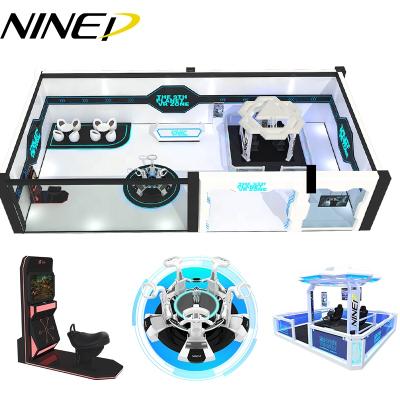 China Amusement/theme park/shopping. Real Feeling Kids Vr Game Equipment Virtual Reality Simulator 9D Cinema Vr Amusement Park for sale