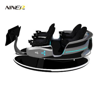 China ALLOY 2021 Popular VR Most Amusement Rides Kids Shooting Simulator Machines 4 Seats for sale