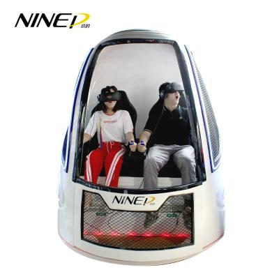 China Leg field virtual reality simulators 9d vr simulator vr 360 roller coaster for sale