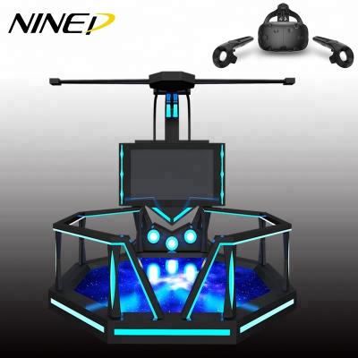 China Massive Interactive NINED VR Games Walking Simulator Vr Stance Platform 9D VR Shooting Game Machine VR MARS for sale