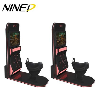 China New Technology 9d vr indoor riding simulator shooting hunting machine VR HORSE for sale