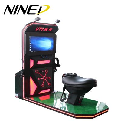 China 2021 dynamic fun vr 9d racing game machine riding simulator for sale HORSE VR for sale