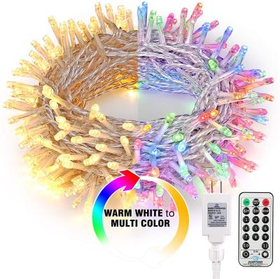 China Commercial Use Christmas Led String Lights Home Decorations Color Changing Fairy String Lights Led Christmas Light for sale