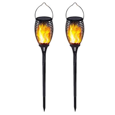 China 96LED Waterproof Decorative Garden Landscape Lamp Solar Flame Torch Light for sale