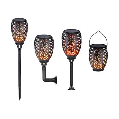 China Hot Sale Garden Led Garden Light Torch Flickering Lights Waterproof Solar Outdoor Decoration Dancing Flame Light for sale