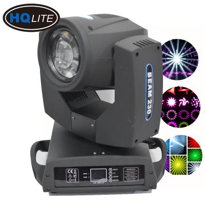 China Stage party promotion 230w 7R beam sharpy moving head light with dmx 16ch 230 stage light beam for sale