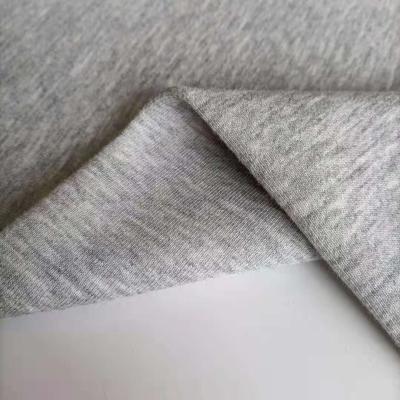 China Fusible Knitted Polyester / Cotton Polyester Cotton Fabric Soft Scuba For Hoodie for sale