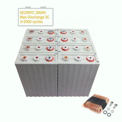 China 200Ah (true capacity 190-200Ah) cell 200Ah lithium battery CALB 3.2V Lifepo4 200Ah for sale