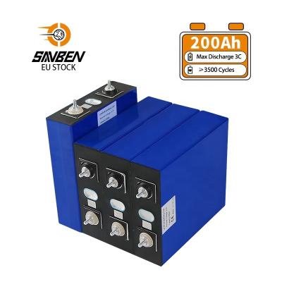 China Power Tools Grade A Brand New 3C Lishen Lifepo 200Ah Lifepo4 Battery Cell for sale