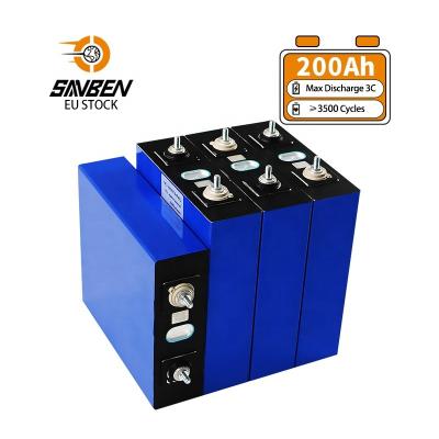 China Deep Cycle 200Ah 400Ah Lifepo4 Prismatic Battery L202 for sale