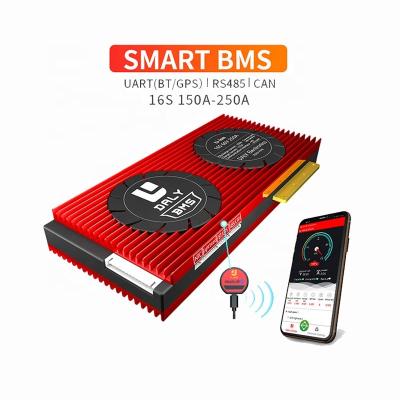 China Toys UART RS485 BT Smart Daly 16S 48V 150A 200A 250A BMS for sale