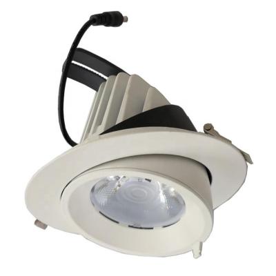 China Factory supply new design 30W 35W modern aluminum anti-glare commercial lighting recessed led ceiling downlight lighting for sale