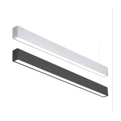 China Angle can be choose modern simple 40W household office suspended hotel lighting indoor led linear light IP65 for sale