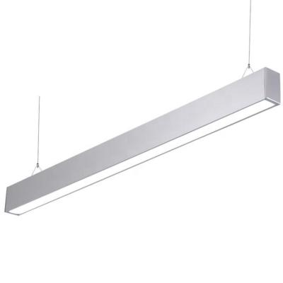 China Angle can be choose modern simple 40W household office suspended hotel lighting indoor led linear light IP65 for sale