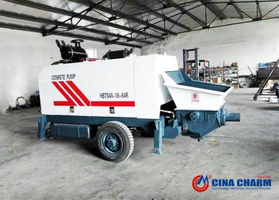 China 370L Portable Small Cement Pump , High Pressure Construction Concrete Pump for sale