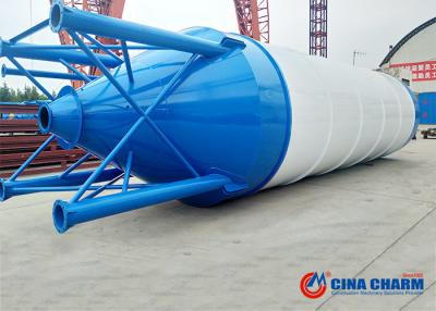 China Easy Transportation Bulk Powder Storage Silo/50T Welded Cement Silo for sale 50t bolted cement silo for sale