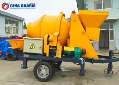 China 30m3 Per Hour Cement Mixer Pump , 37kw Horizontal Mobile Concrete Piston Pump for sale