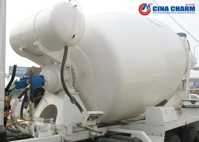 China 12cbm Ready Mix Cement Truck , 10 Cubic Meters Front Load Concrete Truck for sale