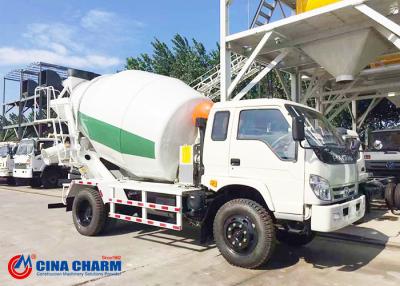 China 6 X 4 2 Yard Concrete Mixer Truck Ready Mix Front Discharge High Speed for sale