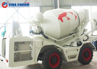 China 3.5m3 Mobile Self Loading Concrete Mixer 12 Months Warranty Custom Design for sale