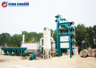 China 220V / 380V Batch Type Asphalt Plant , 100 - 150t Mobile Asphalt Batch Mix Plant for sale