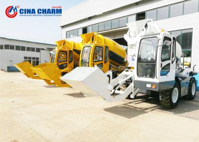 China High Performance Self Loading Concrete Mixer 6700 X 2400 X 3100mm Size for sale