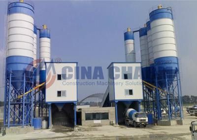 China Precast Meka Stationary Concrete Batching Plant ,180m3/H Giant Pre - Mix Concrete Batching Plant for sale