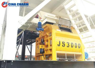 China Concrete Mixing Plant Compulsory JS3000 Cement Concrete Mixer for sale