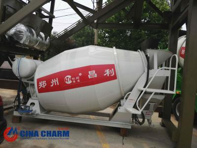 China 3m3/Min Mobile Mixer Truck for sale