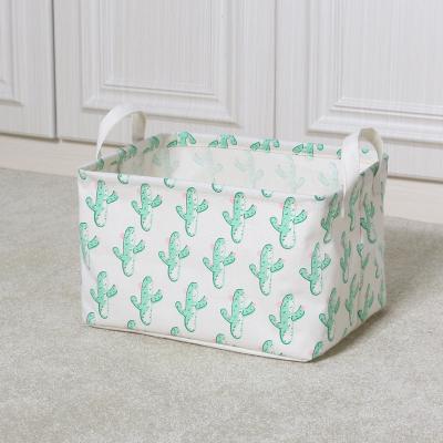 China Custom Color Folding And Logo China Factory Storage Boxes Fabric Storage Basket for sale