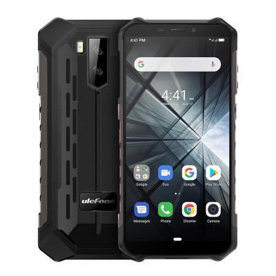 China Dual SIM Card Ulefone Armor X3 Waterproof Smartphone 5.5 Inch Android 9.0 Rugged Quad-core MTK6580 2GB+32GB 5000mah 3G Phone for sale