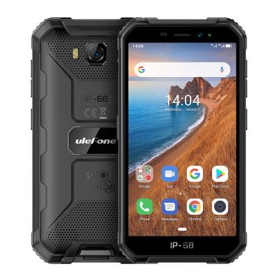 China Dual Thumb Rugged Android 9 Waterproof Cellular Cheap Rugged Smartphone Ulefone Armor X6 2GB 16GB 5.0 Cellular SIM Card for sale