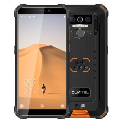 China Dual SIM Card Waterproof Phone Android OUKITEL WP5 Smartphone 4GB+32GB IP68 9.0 8000mah MTK6761 5.5 Inch Unlocked Rugged Phone for sale